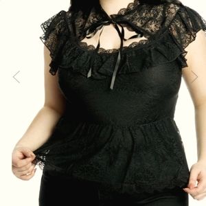 Killstar Cassandra Lace Top Never Worn